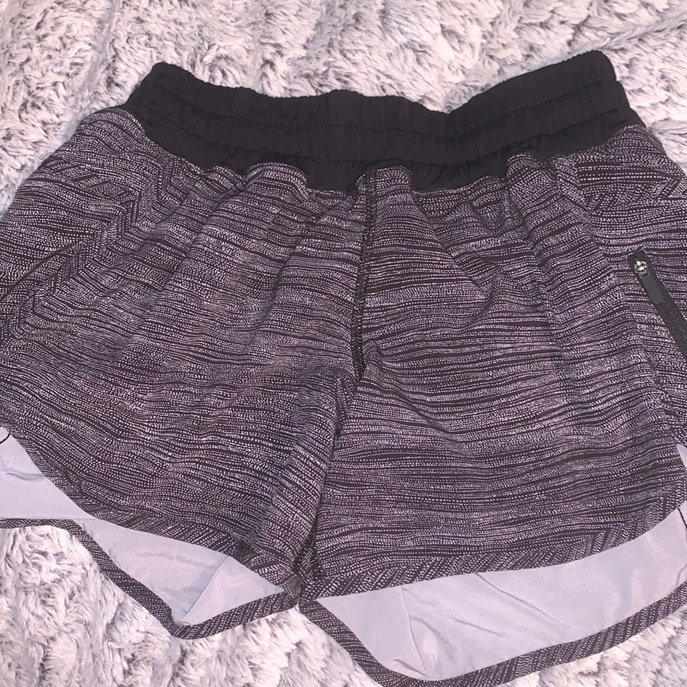Lululemon high waisted tracker short. Size 6. GREAT condition.
